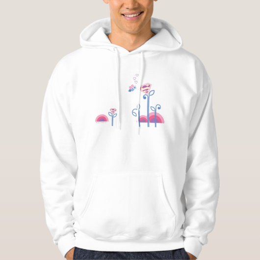 Supergirl Love Bee Hoodie (Voorkant)