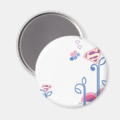 Supergirl Love Bee Magneet (Voorkant / Achterkant)