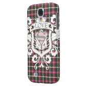 Supergirl Love Crest Case-Mate Samsung Galaxy Hoesje (Achterkant Links)
