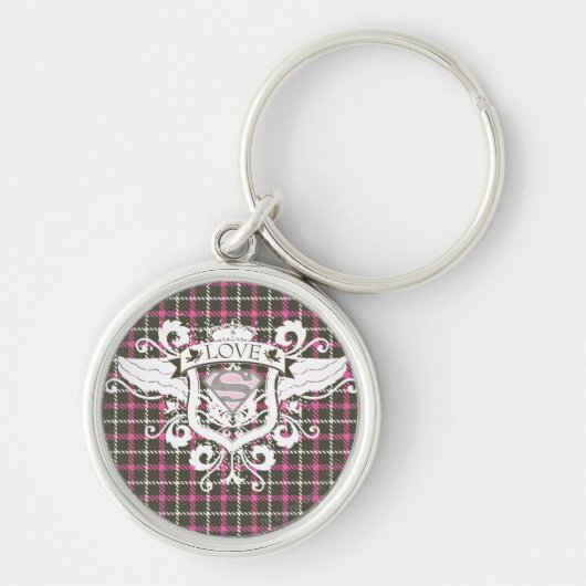 Supergirl Love Crest Sleutelhanger (Voorkant)