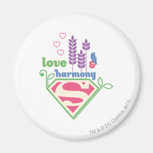 Supergirl Love & Harmony Magneet