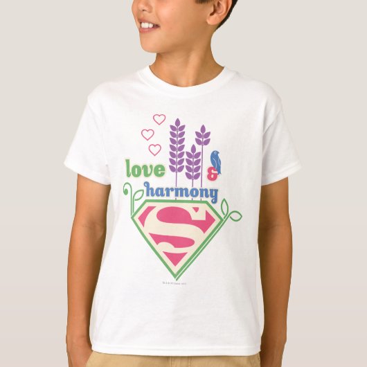 Supergirl Love & Harmony T-shirt