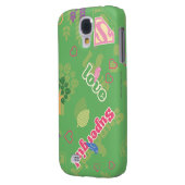 Supergirl Love Pattern Case-Mate Samsung Galaxy Hoesje (Achterkant Links)