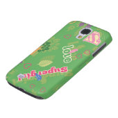 Supergirl Love Pattern Case-Mate Samsung Galaxy Hoesje (Onderkant)