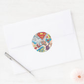 Supergirl Love Ronde Sticker (Envelop)