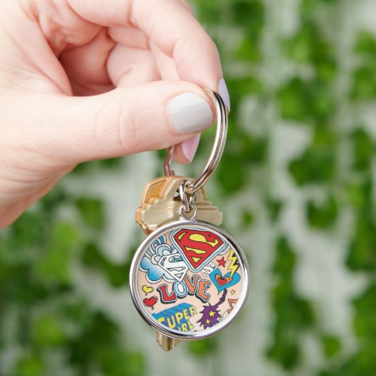 Supergirl Love Sleutelhanger (Hand)