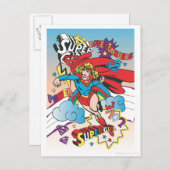 Supergirl Love Verkopers Briefkaart (Voorkant / Achterkant)