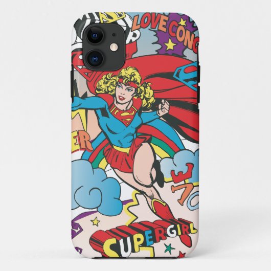 Supergirl Love Verkopers Case-Mate iPhone Case (Achterkant)