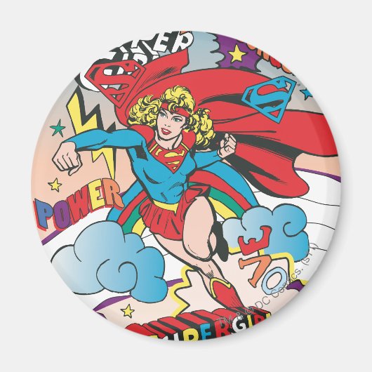 Supergirl Love Verkopers Magneet (Voorkant)