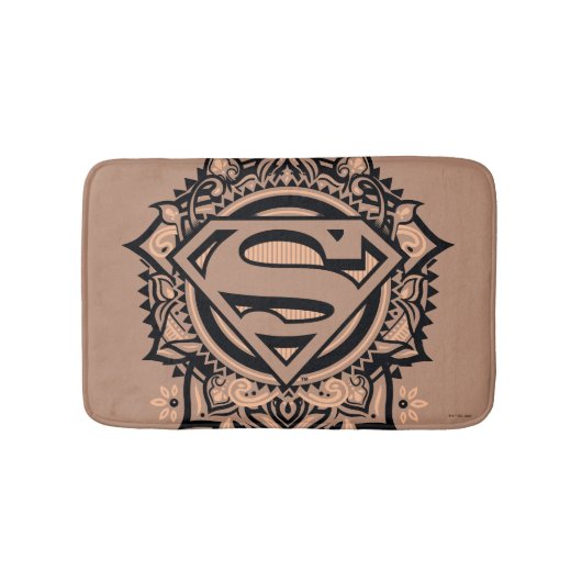 Supergirl Mandala Graphic Badmat (Voorkant)