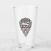 Supergirl Mandala Graphic Glas (Voorkant)
