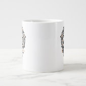 Supergirl Mandala Graphic Grote Koffiekop (Voorkant)