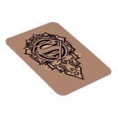 Supergirl Mandala Graphic Magneet (Rechterzijde)