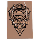 Supergirl Mandala Graphic Medium Cadeauzakje (Voorkant)
