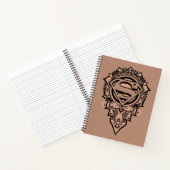 Supergirl Mandala Graphic Notitieboek (Binnen)