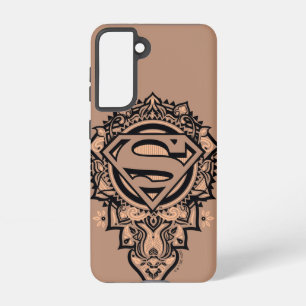 Supergirl Mandala Graphic Samsung Galaxy Hoesje