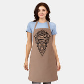 Supergirl Mandala Graphic Schort (Gedragen)