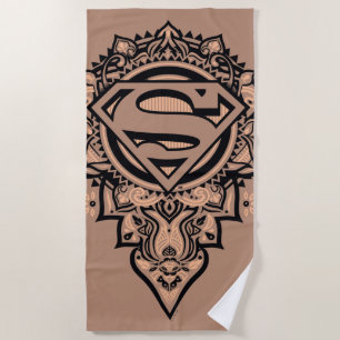 Supergirl Mandala Graphic Strandlaken
