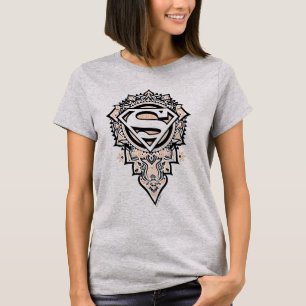 Supergirl Mandala Graphic T-shirt