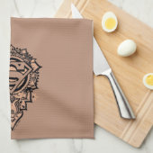 Supergirl Mandala Graphic Theedoek (Quarter Fold)