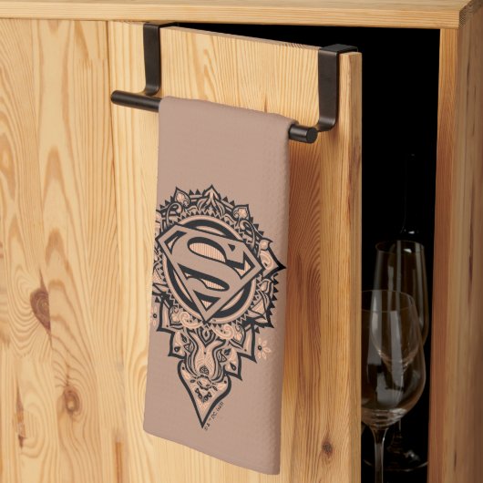 Supergirl Mandala Graphic Theedoek (Derde Gevouwen)