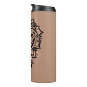 Supergirl Mandala Graphic Thermosbeker (Geroteerd rechts)