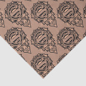 Supergirl Mandala Graphic Tissuepapier (Detail)