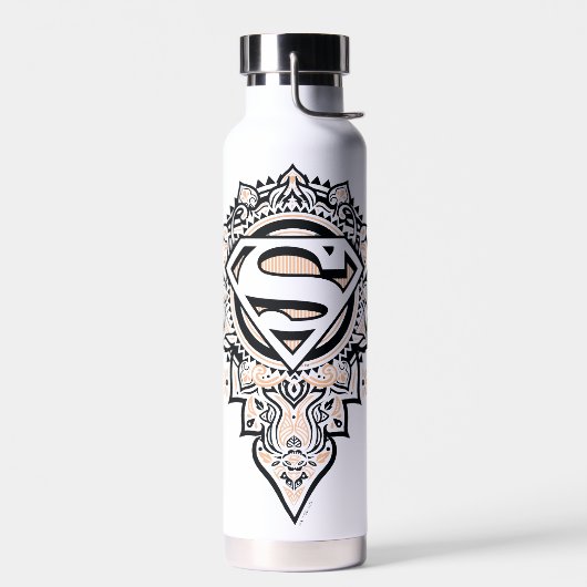 Supergirl Mandala Graphic Waterfles (Links)