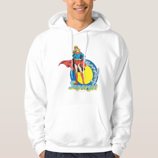 Supergirl met Logo Hoodie (Voorkant)