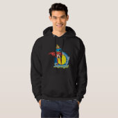 Supergirl met Logo Hoodie (Voorkant volledig)