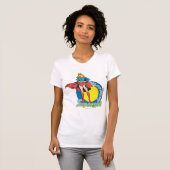 Supergirl met Logo T-shirt (Voorkant volledig)