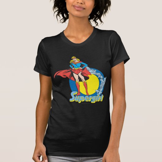 Supergirl met Logo T-shirt (Voorkant)