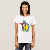 Supergirl met Logo T-shirt (Voorkant volledig)