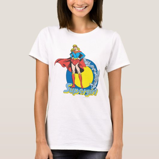 Supergirl met Logo T-shirt (Voorkant)