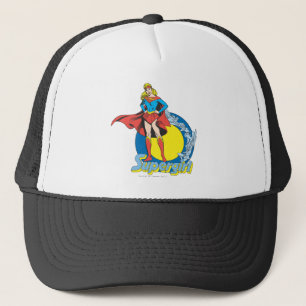 Supergirl met Logo Trucker Pet