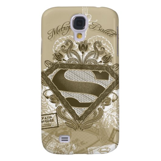 Supergirl Metropolis Ballet Brown Case-Mate Samsung Galaxy Hoesje (Achterkant)