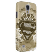 Supergirl Metropolis Ballet Brown Case-Mate Samsung Galaxy Hoesje (Back/Rechts)