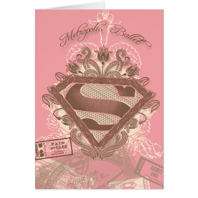 Supergirl Metropolis Ballet Roze (Voorkant)
