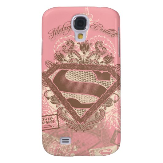 Supergirl Metropolis Ballet Roze Case-Mate Samsung Galaxy Hoesje (Achterkant)