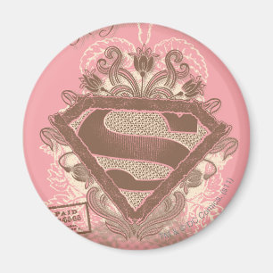 Supergirl Metropolis Ballet Roze Magneet