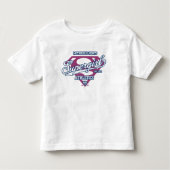 Supergirl Metropolis Sports Athletics Graphic Kinder Shirts (Voorkant)