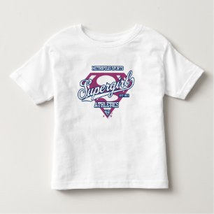 Supergirl Metropolis Sports Athletics Graphic Kinder Shirts