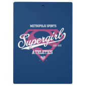 Supergirl Metropolis Sports Athletics Graphic Klembord (Achterkant)
