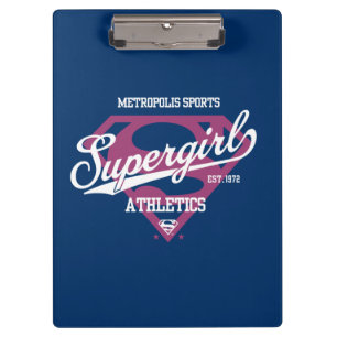 Supergirl Metropolis Sports Athletics Graphic Klembord