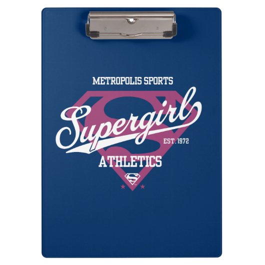 Supergirl Metropolis Sports Athletics Graphic Klembord (Voorkant)