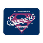 Supergirl Metropolis Sports Athletics Graphic Magneet (Horizontaal)