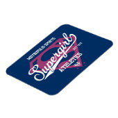 Supergirl Metropolis Sports Athletics Graphic Magneet (Linkerzijde)