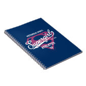 Supergirl Metropolis Sports Athletics Graphic Notitieboek (Rechterzijde)