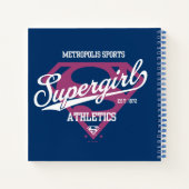 Supergirl Metropolis Sports Athletics Graphic Notitieboek (Achterkant)