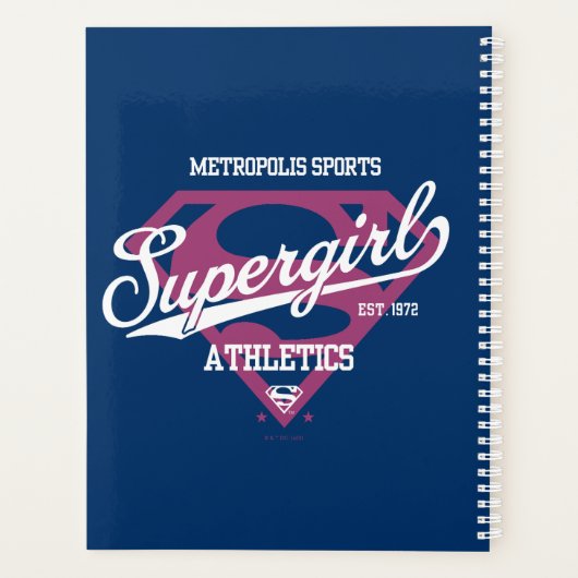 Supergirl Metropolis Sports Athletics Graphic Planner (Achterkant)